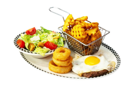 Steak œuf à cheval