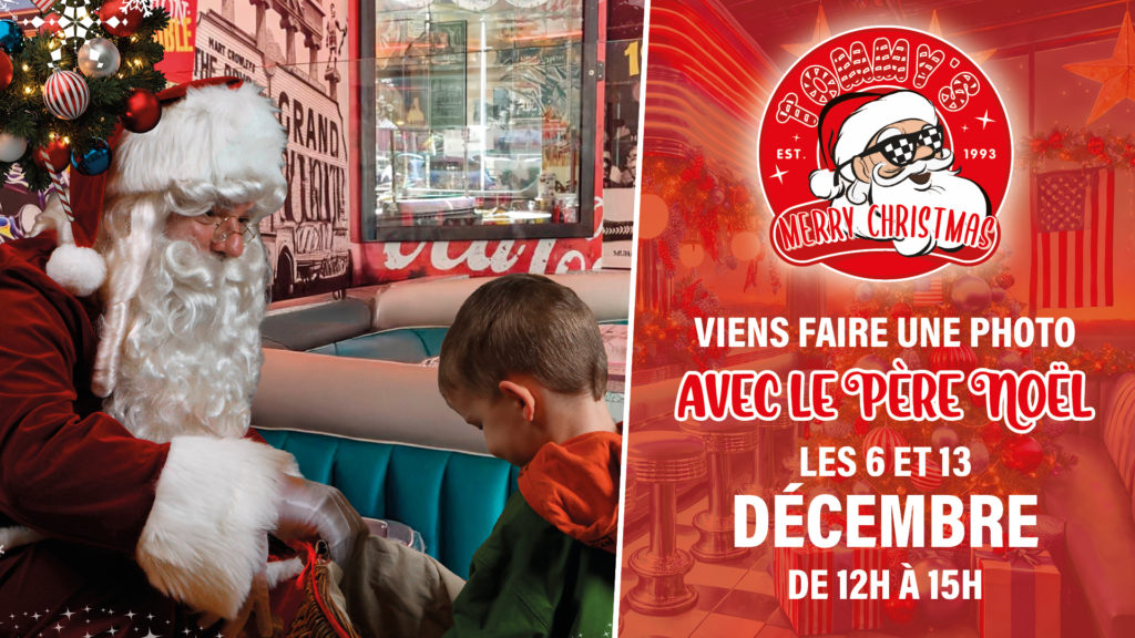 Photo avec le Père Noël !